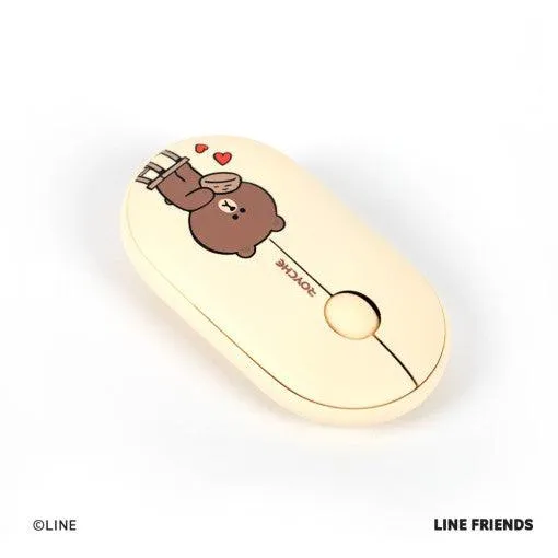 LINEFRIENDS Pairing Wireless Silent Mouse★Noiseless Button/ Slim Design