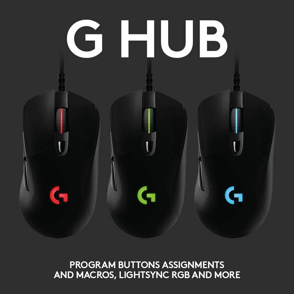 Logitech G403 Hero Wired RGB Gaming Mouse