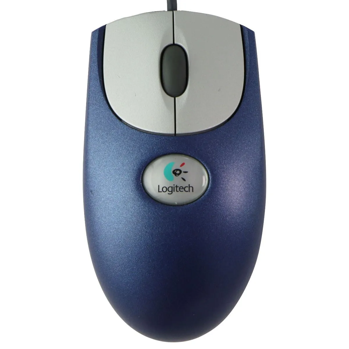 Logitech M-BJ58 USB Optical Scroll Wheel Mouse - Blue