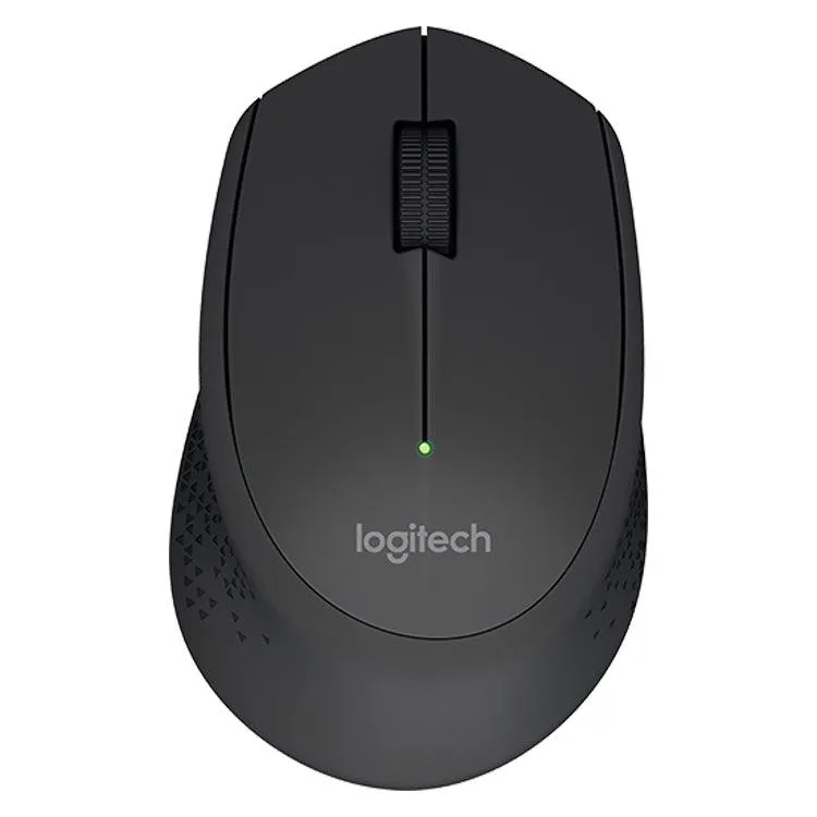 Logitech M280 Wireless Optical Mouse with 18-Month Battery Life and 10m Range - 2.4GHz, 3-Button, 1000DPI