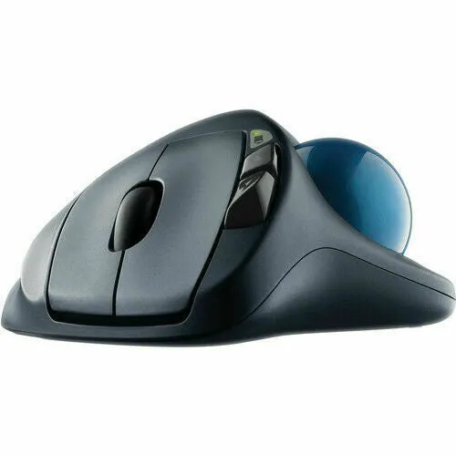 Logitech M570 Wireless Laser Trackball Ergonomic Mouse for PC & Mac, 910-001799