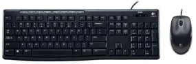 Logitech MK200 Wired USB Keyboard   Mouse