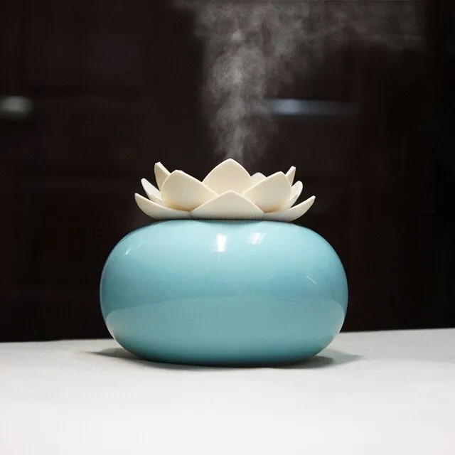 Lotus Ceramic Simplicity Aroma Humidifier