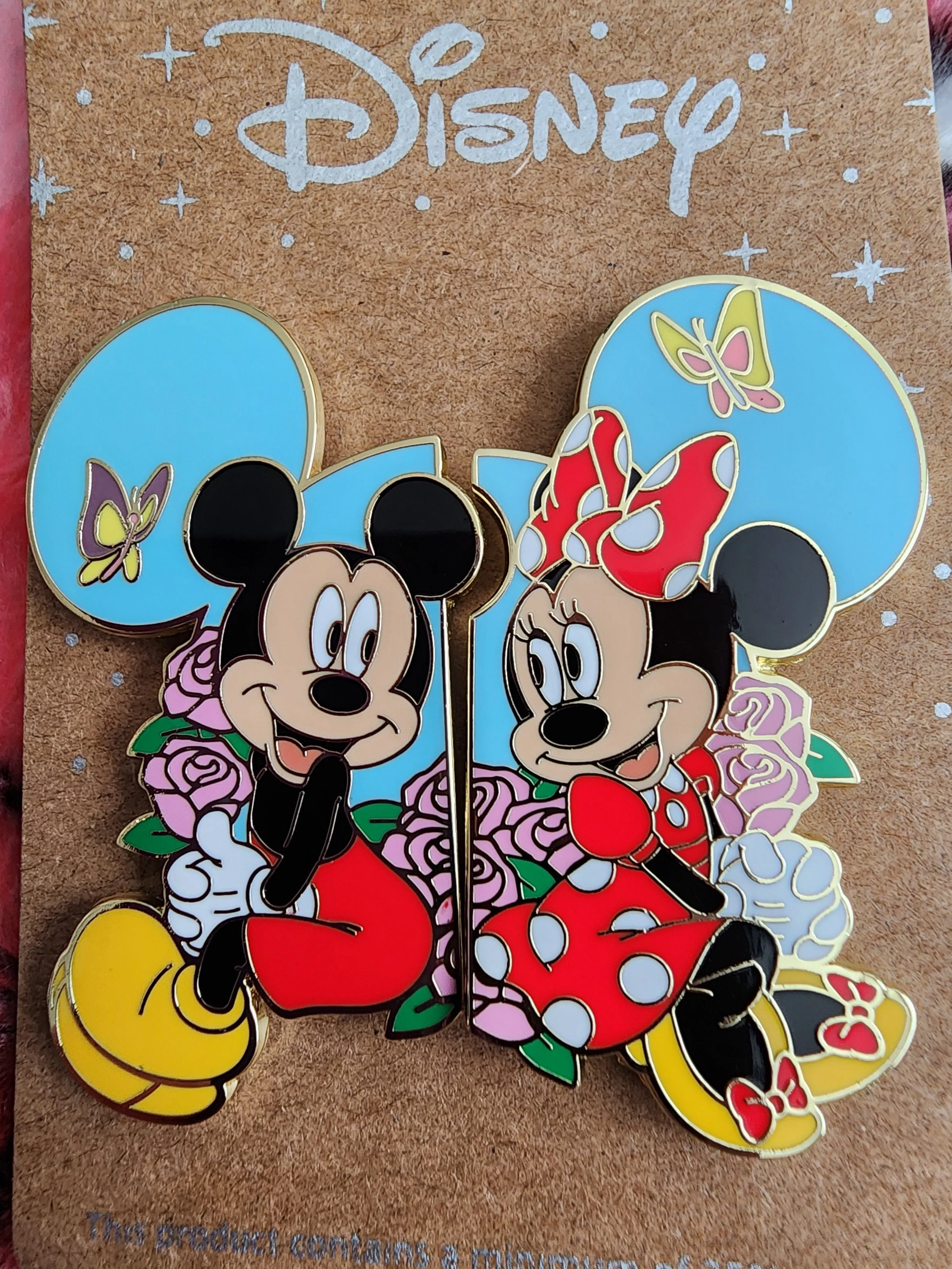 Loungefly Disney Mickey and Minnie Mouse Couple Pins