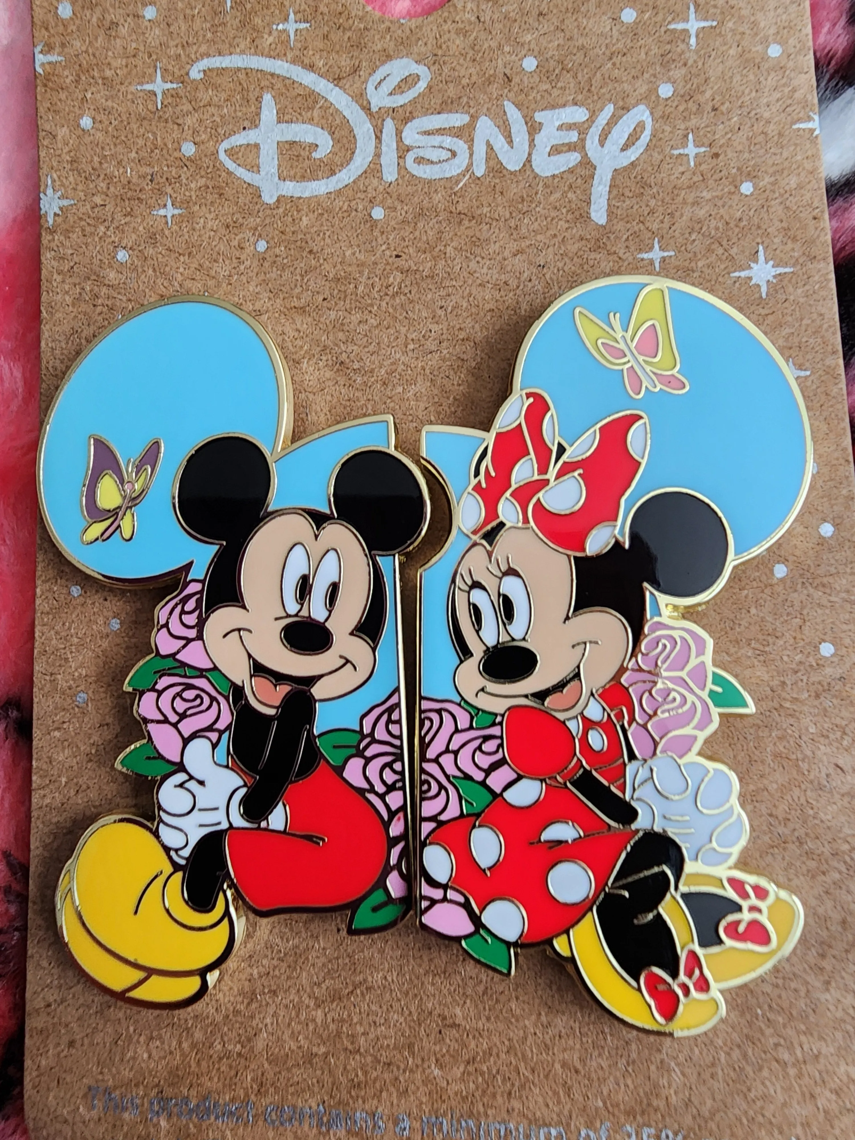 Loungefly Disney Mickey and Minnie Mouse Couple Pins