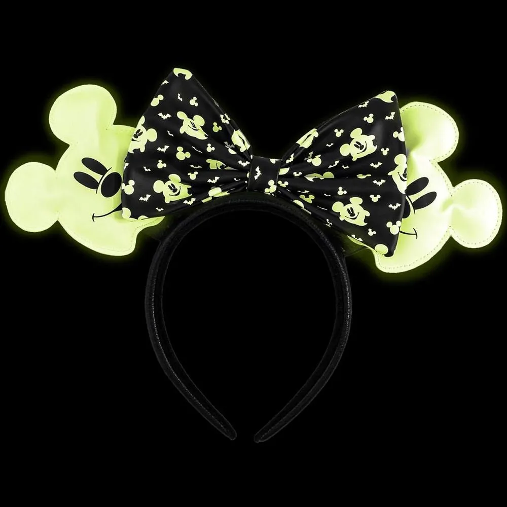 Loungefly x Disney Mickey Ghost Ears Headband (GITD)