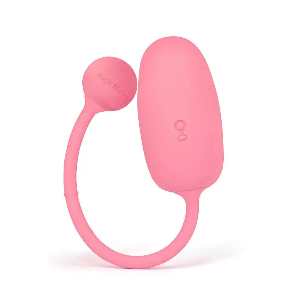 Magic Motion Silicone Pink Rechargeable Orgasm Balls with Remote