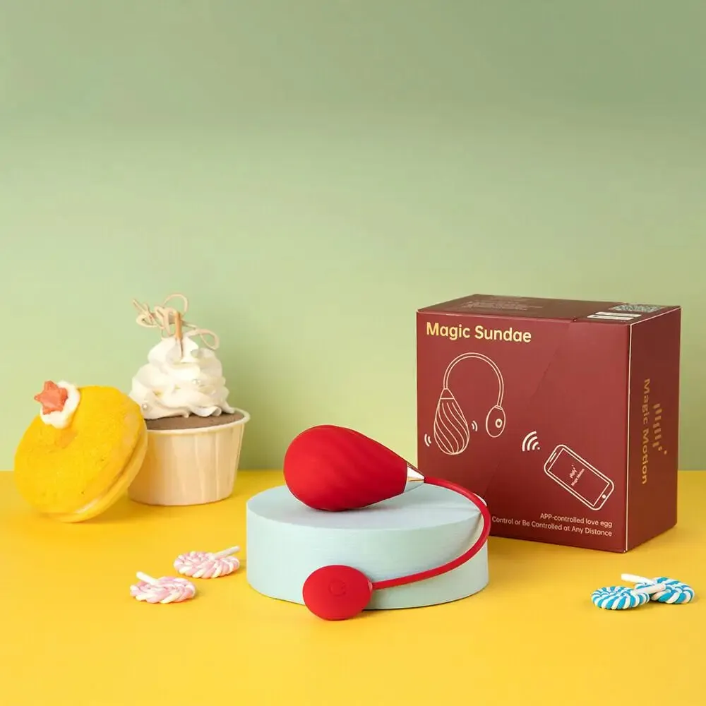 Magic Silicone Red Extra Powerful App Controlled Love Egg