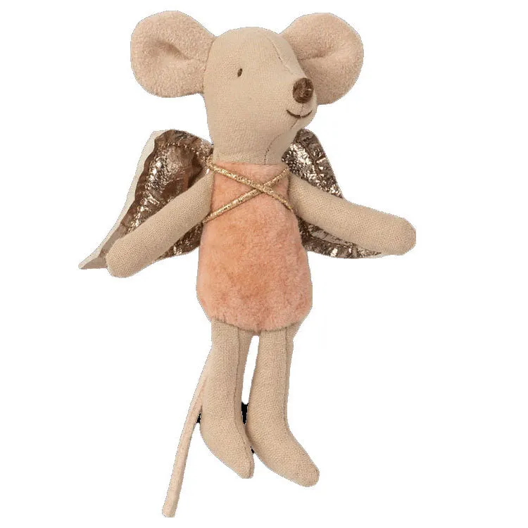 Maileg Baby Mice, Fairy Mouse, Little - Rose