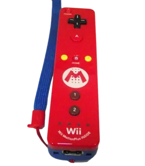 Mario Genuine Nintendo Wii Motion Plus Controller Red Battery Cover (Preowned)