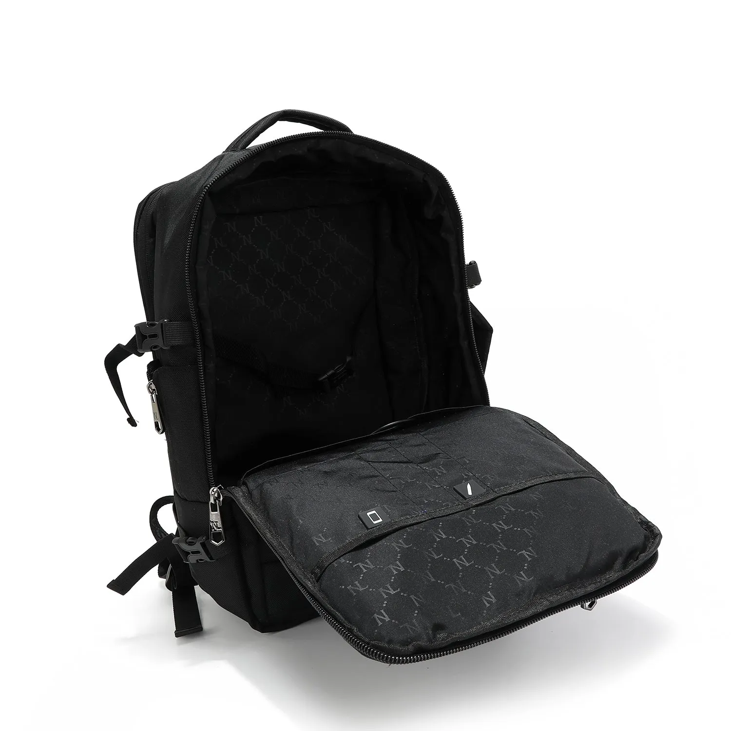 MENS MULTI TRAVEL USB BACKPACK