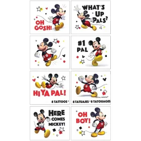 Mickey Mouse Forever Tattoos - 8 Pkt