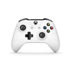 Microsoft Xbox One Black Wireless Controller For Xbox Series X/ Xbox Series S/ Xbox One/ Windows 10 PC (White)