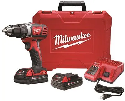 Milwaukee M18 Compact Drill Driver Kit' 1/2 In.