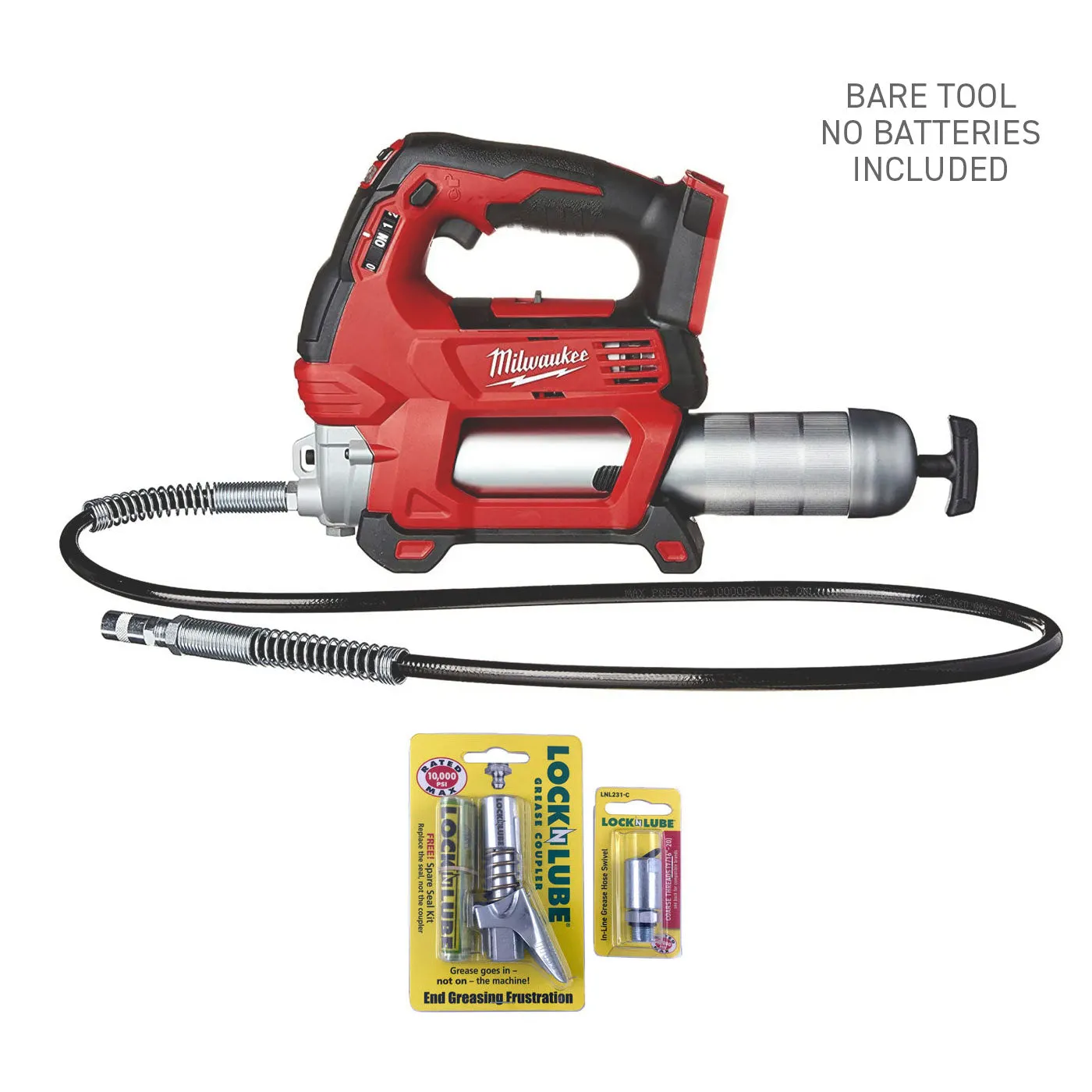 Milwaukee M18™ Cordless 2-Speed Grease Gun