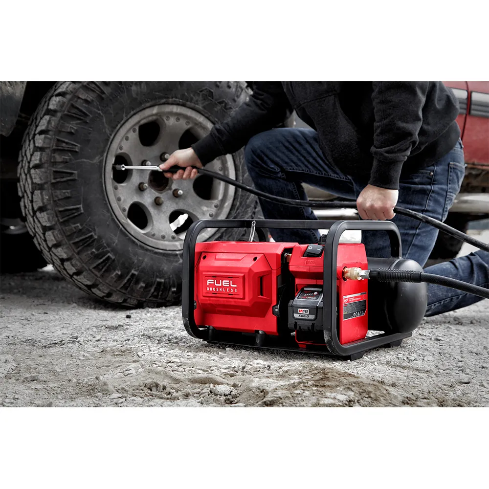 Milwaukee M18 Fuel 2 Gallon Compact Quiet Compressor