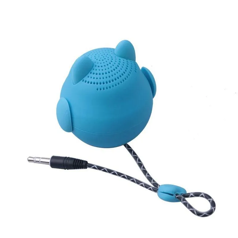 Mini Wireless  Cartoon Animal Bluetooth Speaker Musical Instruments