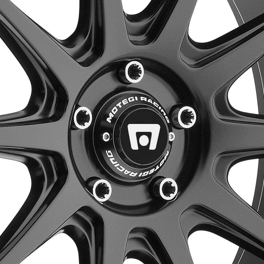 Motegi Racing MR127 Wheels (17x8 5x120  38) Satin Black