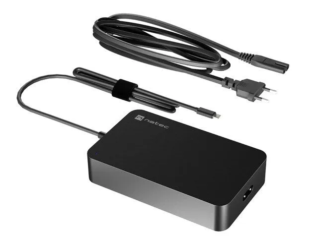 Natec  Charger Power Supply Grayling Usb-C 90W