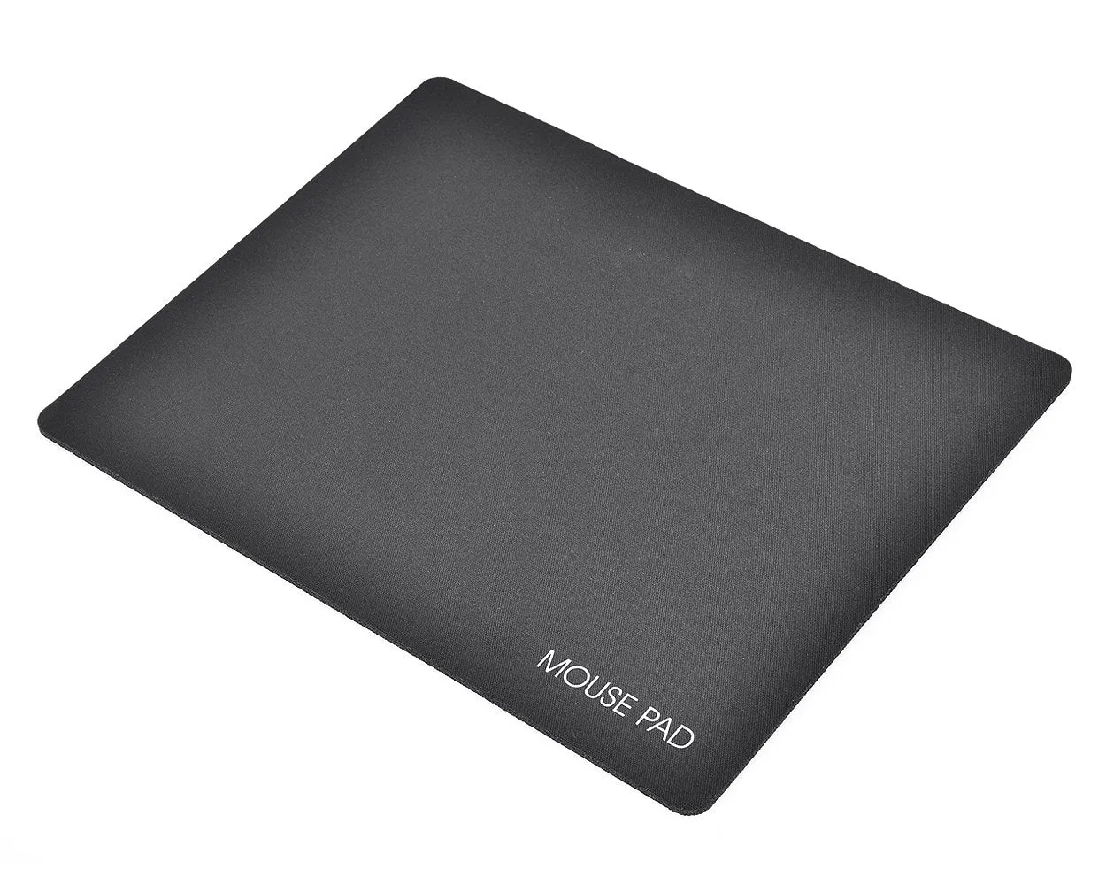 Natural Rubber Gaming Mouse Pad - Black