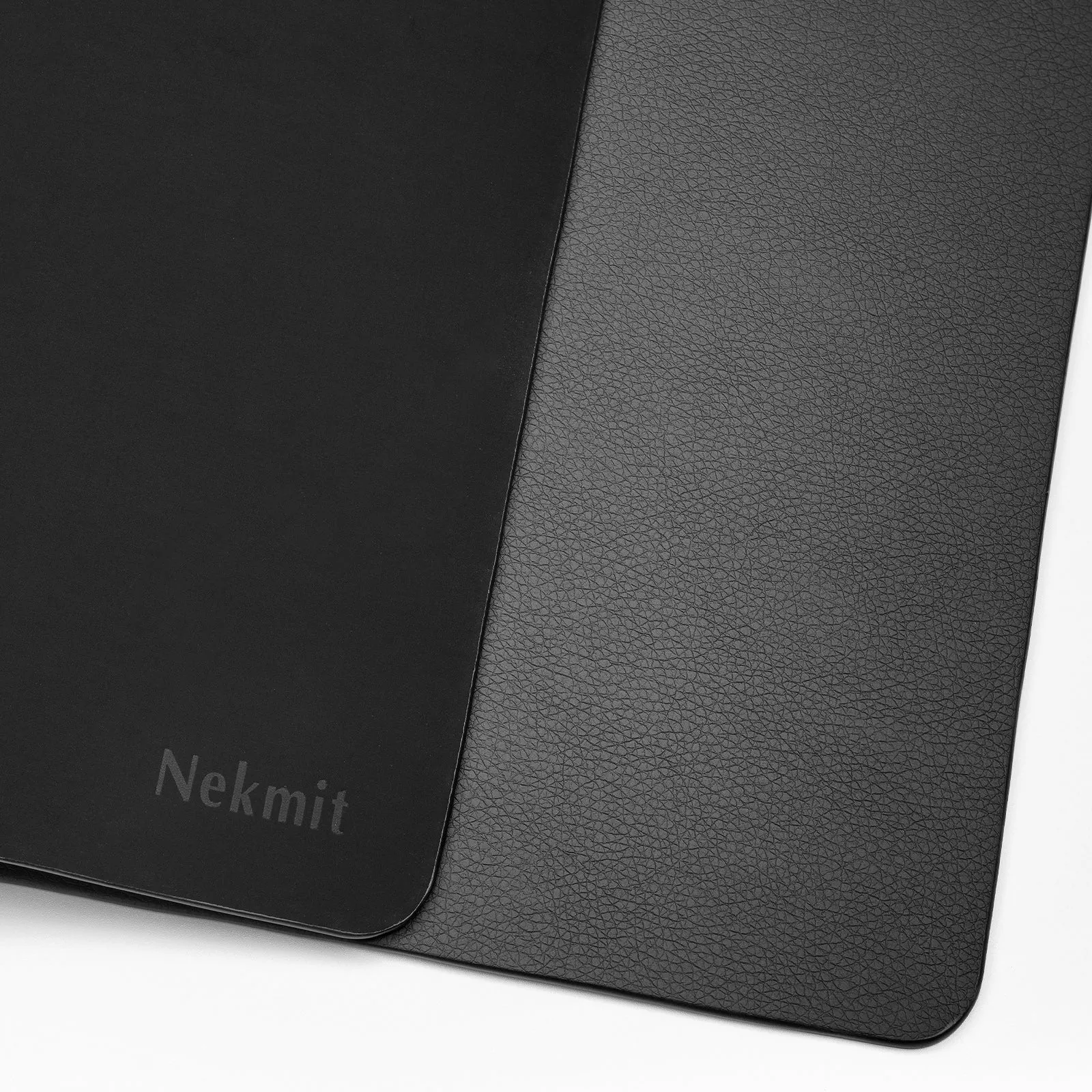 Nekmit Leather Desk Blotter Pad Black