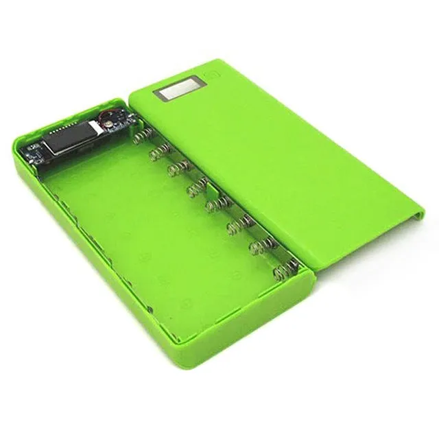 New DIY 18650 Case Power Bank Shell Case Portable LCD Display External 18650 Battery Box Charger