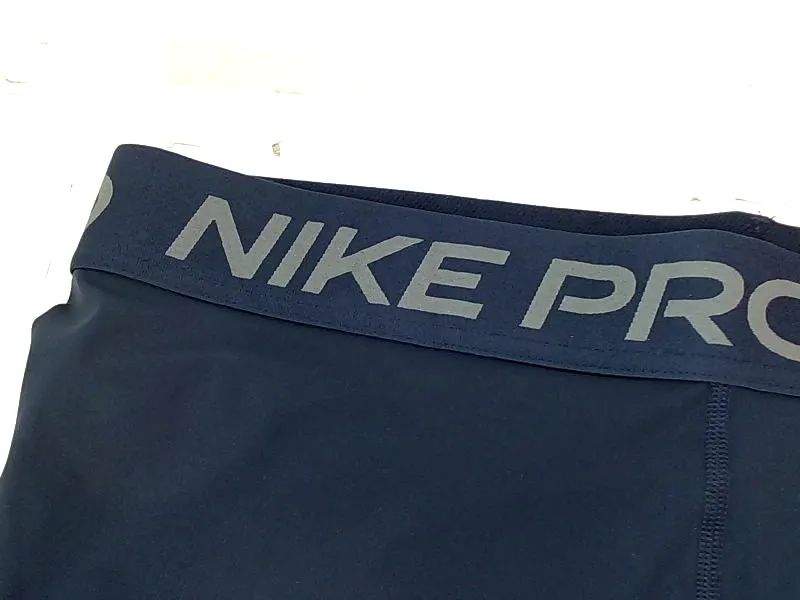 Nike Women's Pro 365 3 Inch Stretch Shorts XLarge Navy Blue