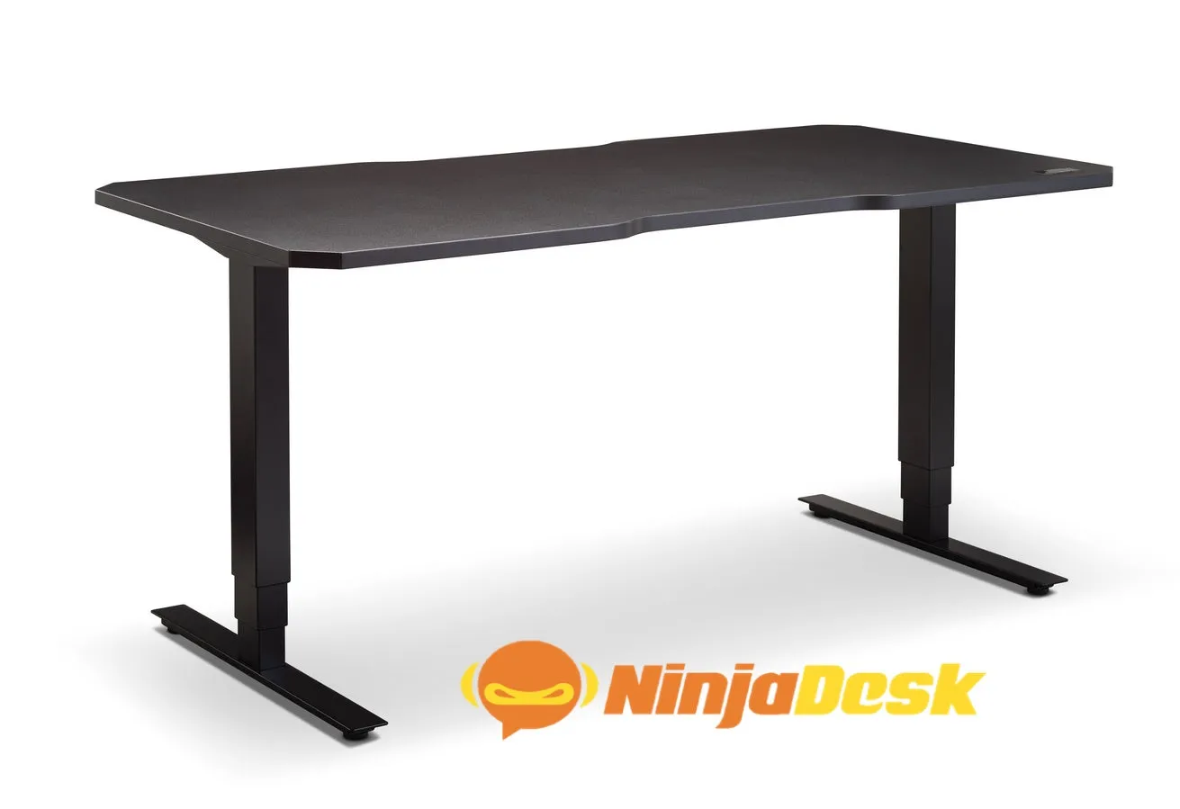 NINJA Professional Height Adjustable Gaming Desk (with Bluetooth control)