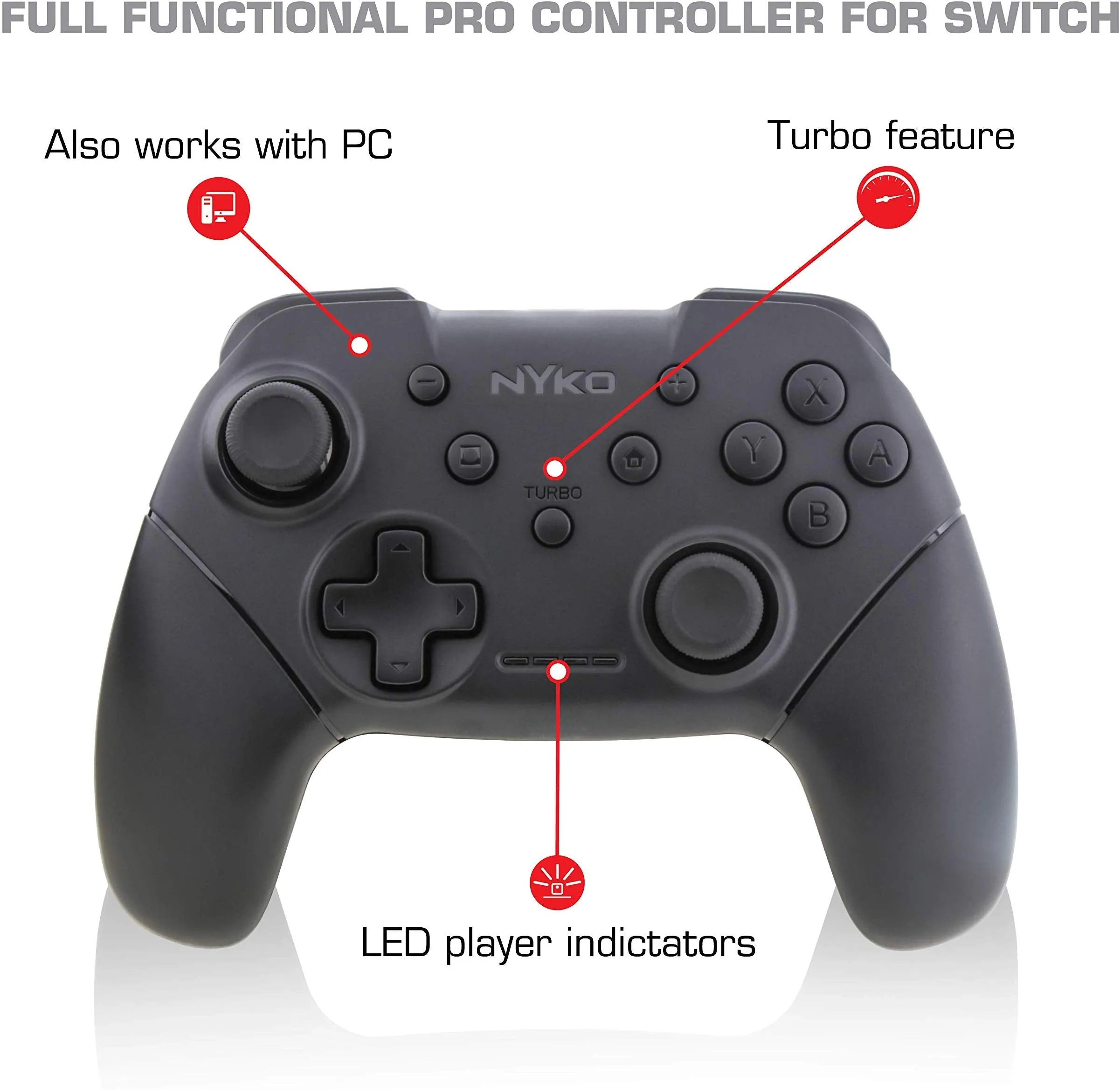 Nyko Wireless Core Controller for Nintendo Switch