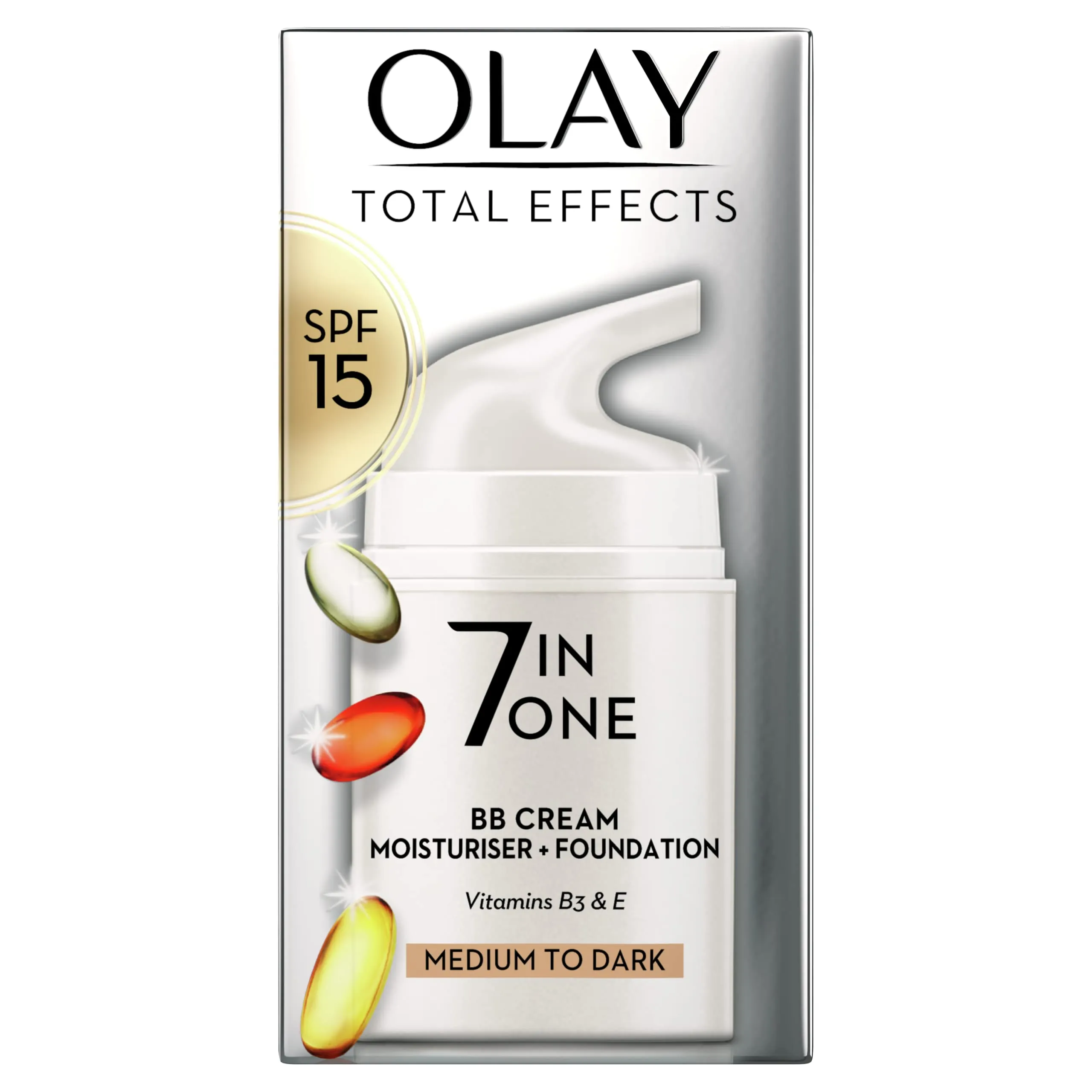 Olay Total Effects SPF 15 BB Cream Moisturizer Medium 50ml