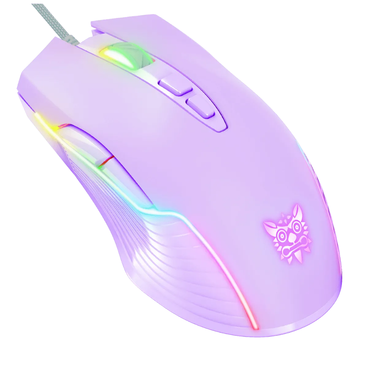 ONIKUMA CW905 6400 DPI Wired Gaming Mouse with Breathing LED Colors