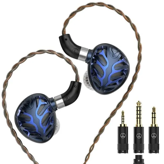 Open Box TRN Azure Dragon 14.6mm Second-Gen Flagship Planar Diaphragm Driver IEMs (Ships Only to Japan)