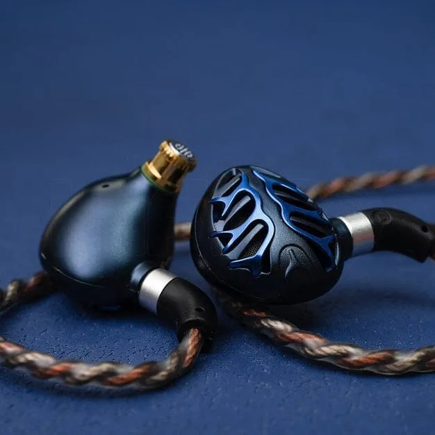 Open Box TRN Azure Dragon 14.6mm Second-Gen Flagship Planar Diaphragm Driver IEMs (Ships Only to Japan)