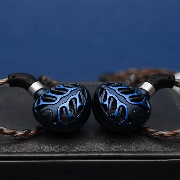 Open Box TRN Azure Dragon 14.6mm Second-Gen Flagship Planar Diaphragm Driver IEMs (Ships Only to Japan)