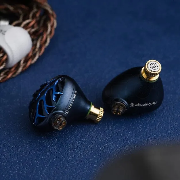 Open Box TRN Azure Dragon 14.6mm Second-Gen Flagship Planar Diaphragm Driver IEMs (Ships Only to Japan)