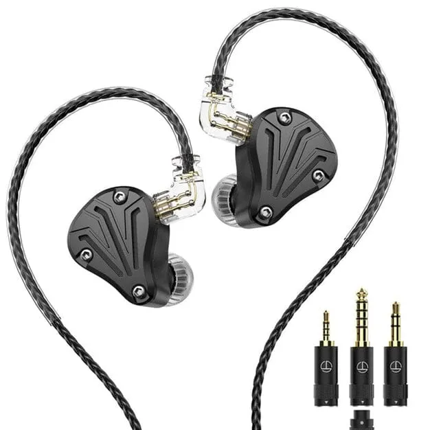 Open Box TRN BAX Pro Five-Unit Flagship 2BA   1DD   2EST Hybrid In-Ear Earphones