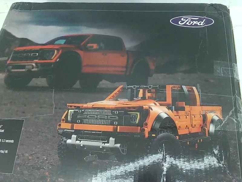 Orange Ford Raptor Model Kit Home Decoration Toy