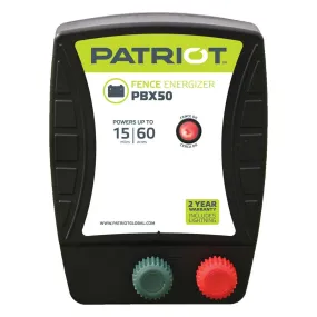 Patriot PBX50 fence charger (12v)