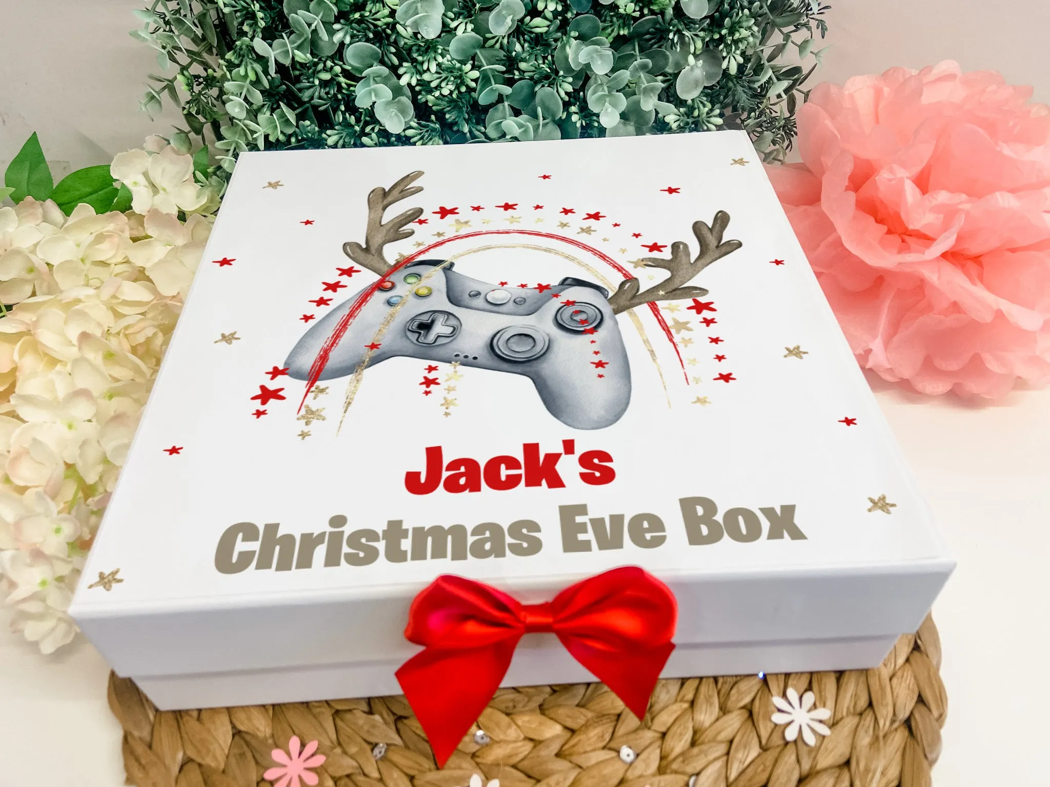 Personalised Christmas Eve Gift Box Gaming Controller