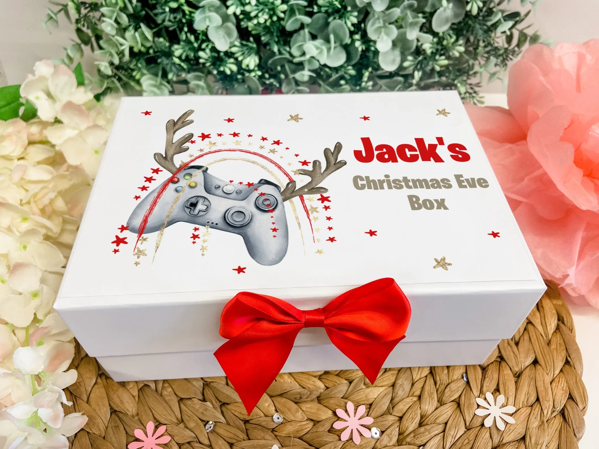 Personalised Christmas Eve Gift Box Gaming Controller