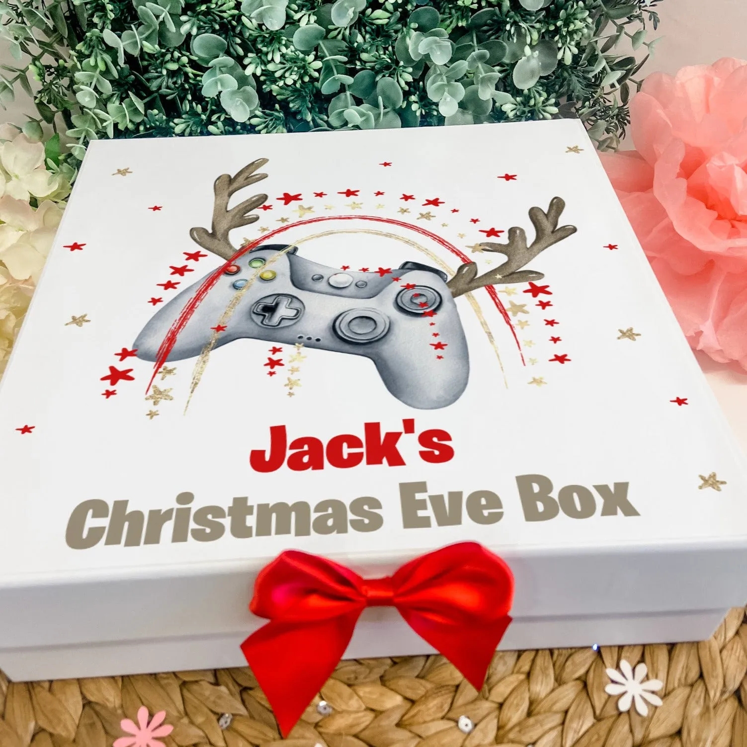 Personalised Christmas Eve Gift Box Gaming Controller