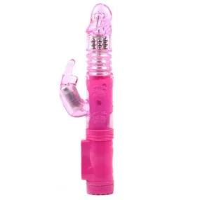 Pink Rabbit Vibrator With Thrusting Motion