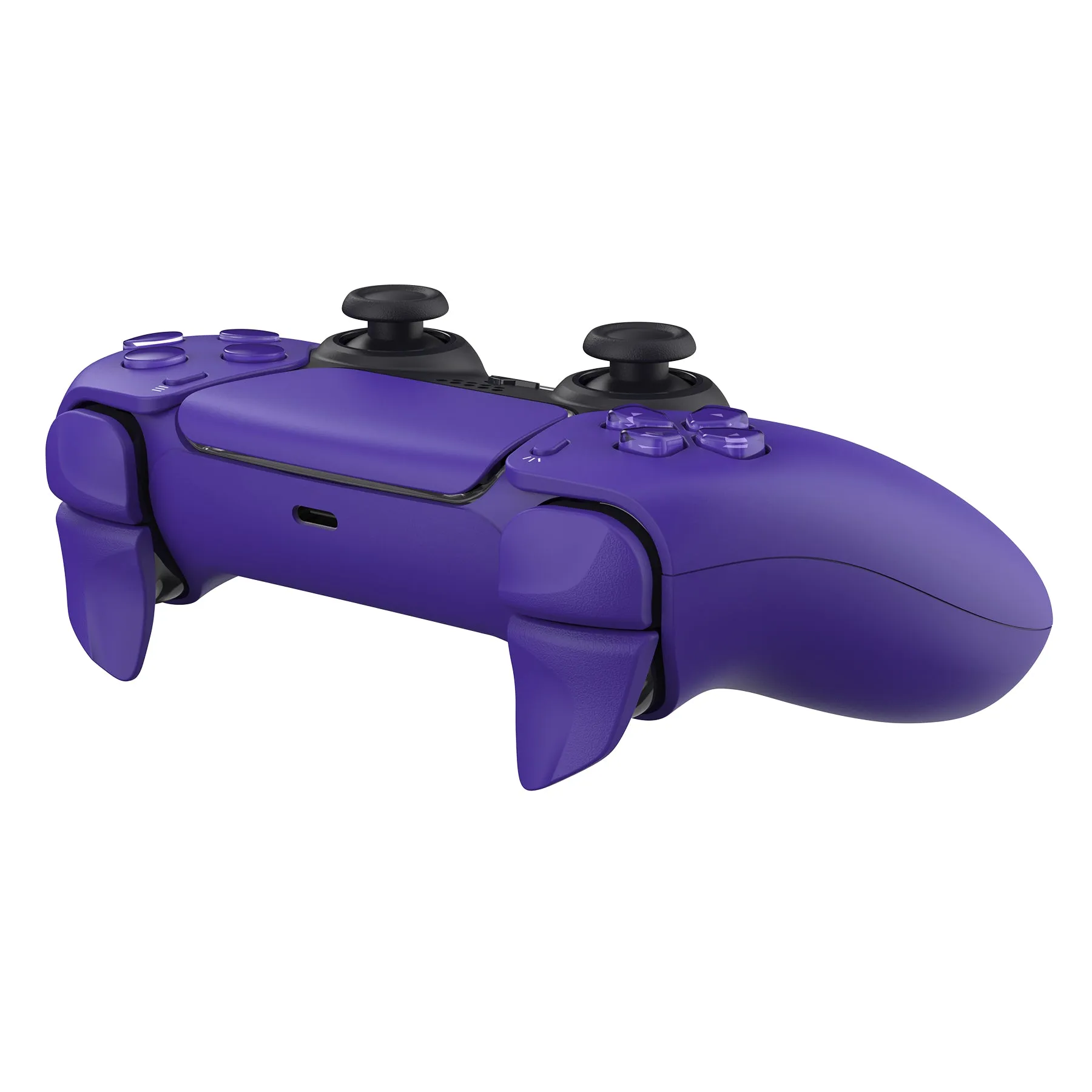 PlayVital BLADE 2 Pairs Shoulder Buttons Extension Triggers for ps5 Controller, Game Improvement Adjusters for PS Portal Remote Player, Bumper Trigger Extenders for ps5 Edge Controller - Galactic Purple - PFPJ090