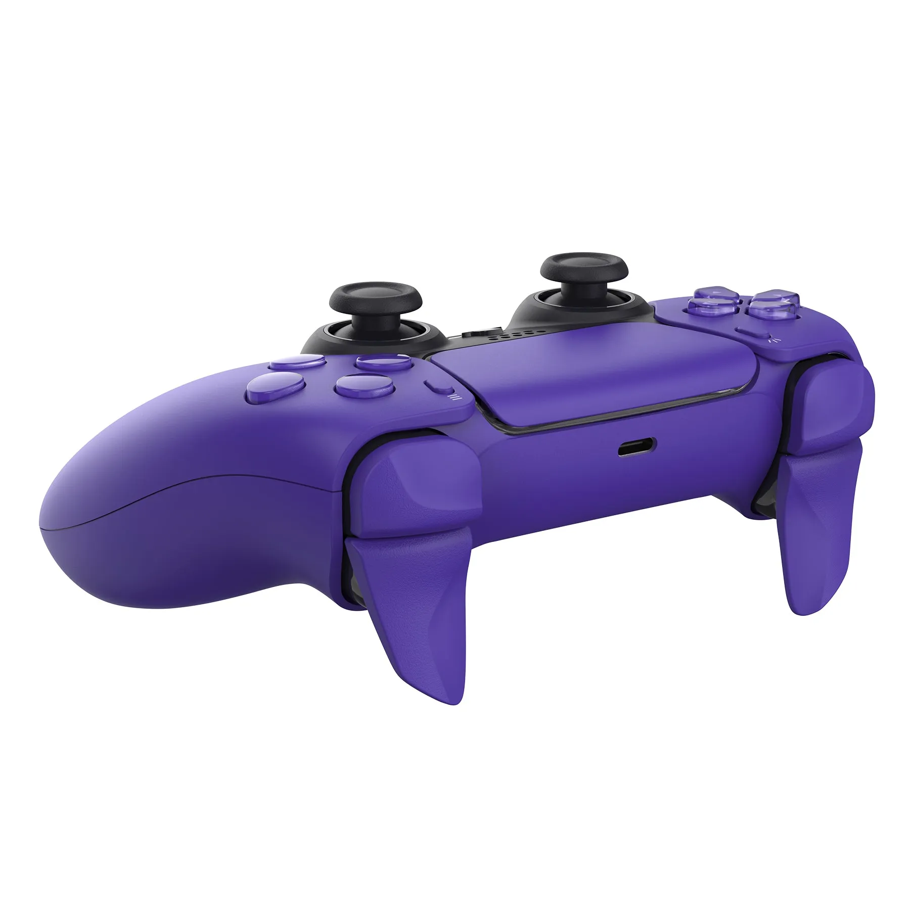 PlayVital BLADE 2 Pairs Shoulder Buttons Extension Triggers for ps5 Controller, Game Improvement Adjusters for PS Portal Remote Player, Bumper Trigger Extenders for ps5 Edge Controller - Galactic Purple - PFPJ090