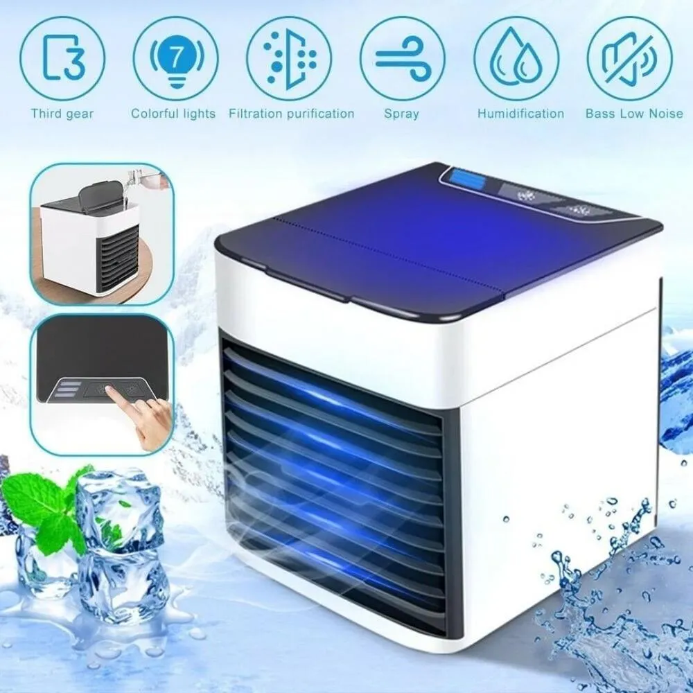 Portable Air Conditioner Mini Quiet AC Unit Room Countertop Cooler