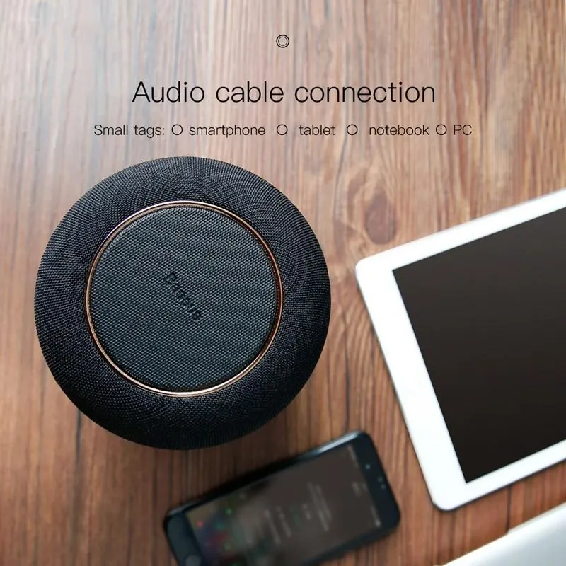 Portable Bluetooth Speaker With Wireless Charger