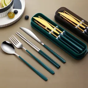 Portable Cutlery Sets with Case