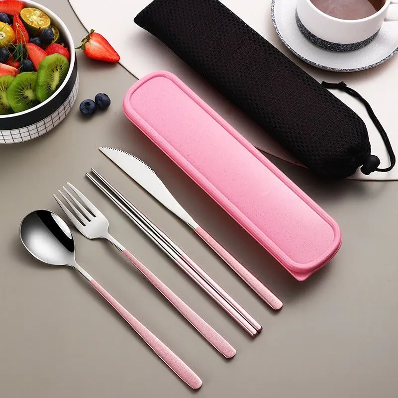 Portable Cutlery Sets with Case