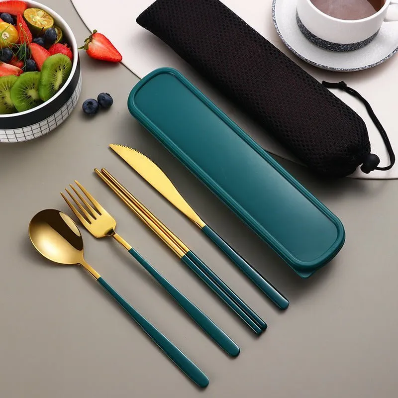 Portable Cutlery Sets with Case