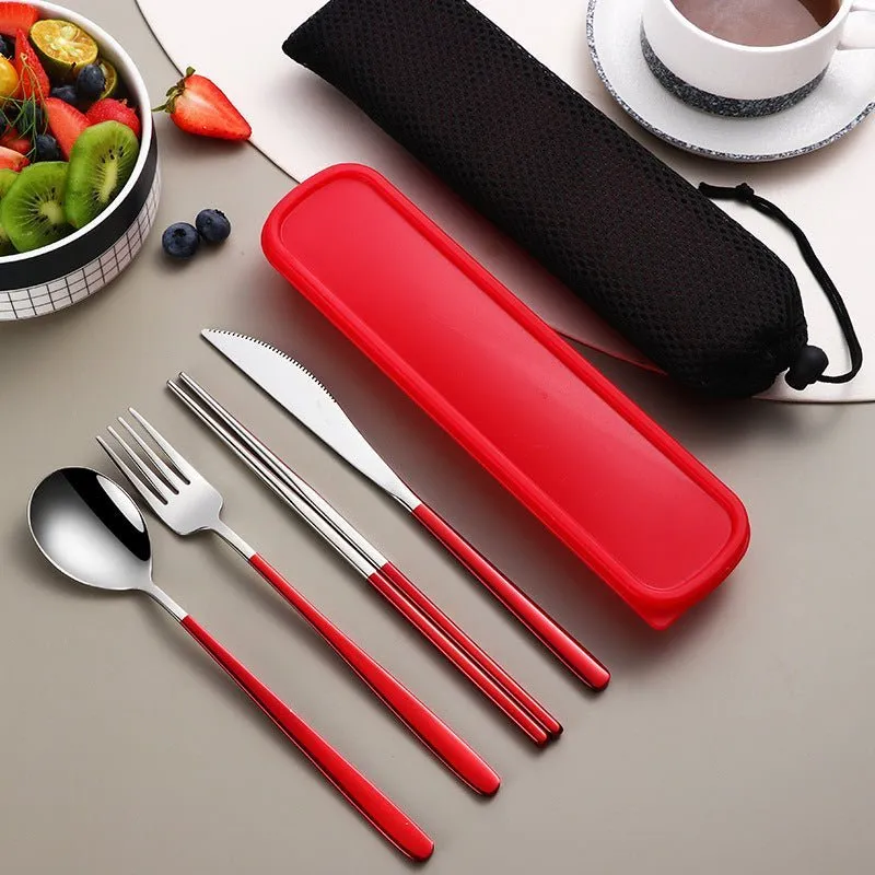 Portable Cutlery Sets with Case